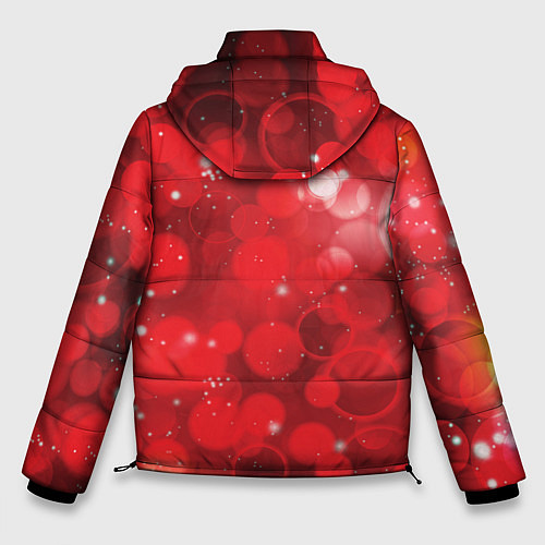 Мужская зимняя куртка Red fantasy / 3D-Черный – фото 2