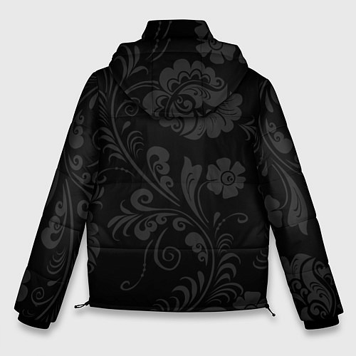 Мужская зимняя куртка Russia black style / 3D-Черный – фото 2
