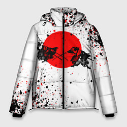 Куртка зимняя мужская Два самурая, цвет: 3D-черный