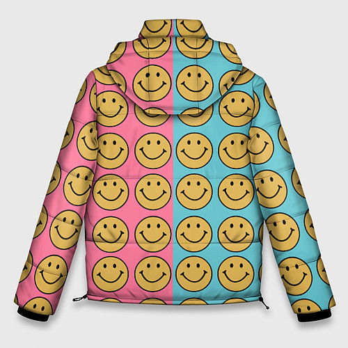 Мужская зимняя куртка Smiley / 3D-Черный – фото 2