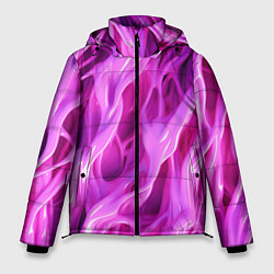 Куртка зимняя мужская Розова ткань текстуры, цвет: 3D-светло-серый