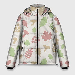 Куртка зимняя мужская Осень - бежевый 3, цвет: 3D-светло-серый