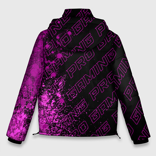Мужская зимняя куртка Skyrim pro gaming: по-вертикали / 3D-Черный – фото 2