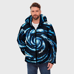 Куртка зимняя мужская The Whirlpool dream, цвет: 3D-светло-серый — фото 2