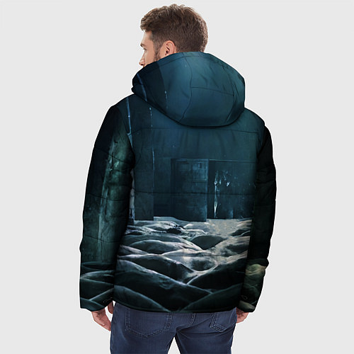 Мужская зимняя куртка STALKER Одиночка призрак / 3D-Светло-серый – фото 4