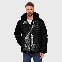 Куртка зимняя мужская Славянский топор Воина, цвет: 3D-черный — фото 2