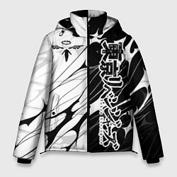 Куртка зимняя мужская Токийские мстители - вальхалла, цвет: 3D-светло-серый