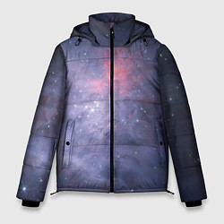 Куртка зимняя мужская Космические брызги, цвет: 3D-красный