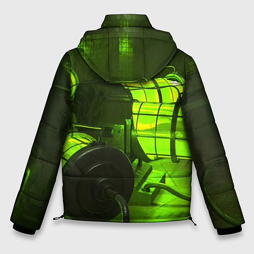 Мужская зимняя куртка STALKER 2 капсулы осознания / 3D-Черный – фото 2