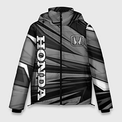 Мужская зимняя куртка Honda - монохромный спортивный
