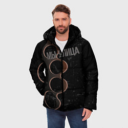 Куртка зимняя мужская Мы с улицы, цвет: 3D-черный — фото 2