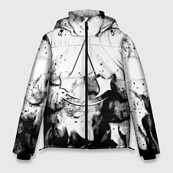 Куртка зимняя мужская Assassins Creed fire, цвет: 3D-черный