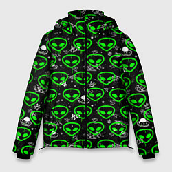 Куртка зимняя мужская Super alien, цвет: 3D-светло-серый
