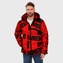 Куртка зимняя мужская Rainbox six краски, цвет: 3D-черный — фото 2