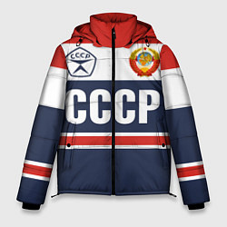 Куртка зимняя мужская СССР - Союз Советских Социалистических Республик, цвет: 3D-светло-серый
