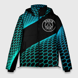 Мужская зимняя куртка PSG football net