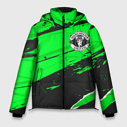 Мужская зимняя куртка Manchester United sport green