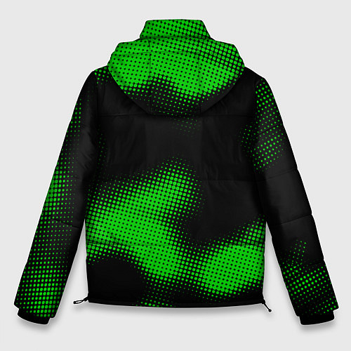 Мужская зимняя куртка Sporting sport halftone / 3D-Черный – фото 2