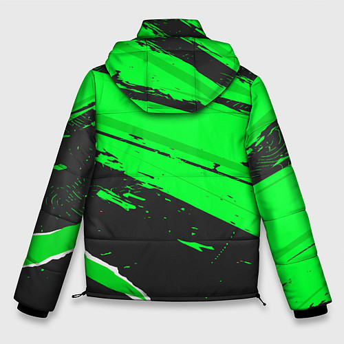 Мужская зимняя куртка Valencia sport green / 3D-Черный – фото 2