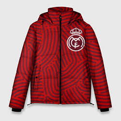 Мужская зимняя куртка Real Madrid отпечатки