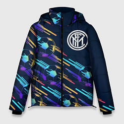 Мужская зимняя куртка Inter градиентные мячи