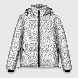 Куртка зимняя мужская Бокалы, цвет: 3D-светло-серый