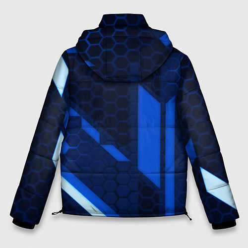 Мужская зимняя куртка Schalke 04 sport geometry / 3D-Черный – фото 2