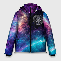 Куртка зимняя мужская Ramones space rock, цвет: 3D-черный