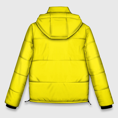 Мужская зимняя куртка Символ Анархиста / 3D-Черный – фото 2