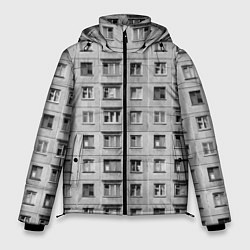 Куртка зимняя мужская Эстетика хрущёвки, цвет: 3D-светло-серый