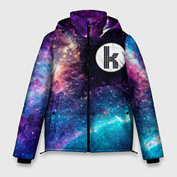 Куртка зимняя мужская The Killers space rock, цвет: 3D-черный