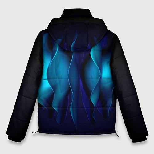 Мужская зимняя куртка Объемные пластины шаром / 3D-Черный – фото 2