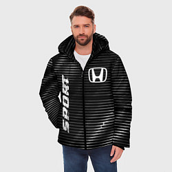 Куртка зимняя мужская Honda sport metal, цвет: 3D-черный — фото 2