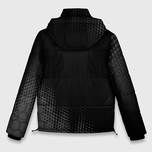 Мужская зимняя куртка Brighton sport на темном фоне вертикально / 3D-Черный – фото 2