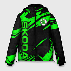 Мужская зимняя куртка Skoda - green uniform