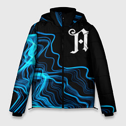 Куртка зимняя мужская Architects sound wave, цвет: 3D-черный