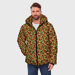 Куртка зимняя мужская Камуфляж победы, цвет: 3D-красный — фото 2