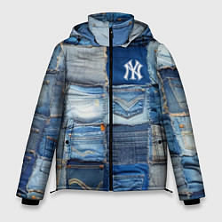 Мужская зимняя куртка Patchwork - New York yankees baseball team