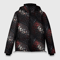 Куртка зимняя мужская Классическая старая броня текстура, цвет: 3D-светло-серый