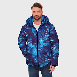 Куртка зимняя мужская Ледяной синий, цвет: 3D-светло-серый — фото 2