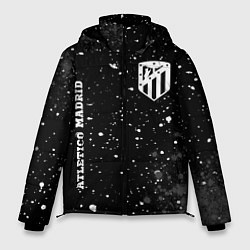 Мужская зимняя куртка Atletico Madrid sport на темном фоне вертикально
