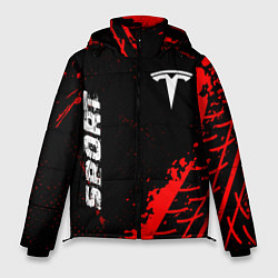 Куртка зимняя мужская Tesla red sport tires, цвет: 3D-черный