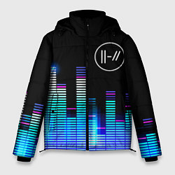 Куртка зимняя мужская Twenty One Pilots эквалайзер, цвет: 3D-черный