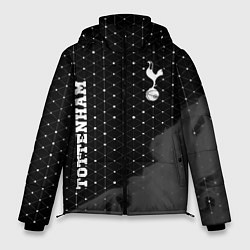 Мужская зимняя куртка Tottenham sport на темном фоне вертикально