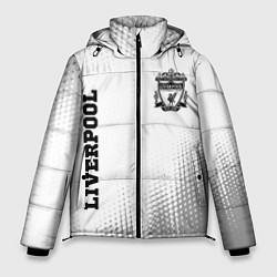 Куртка зимняя мужская Liverpool sport на светлом фоне вертикально, цвет: 3D-черный