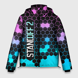 Куртка зимняя мужская Hexagon - Standoff 2, цвет: 3D-черный