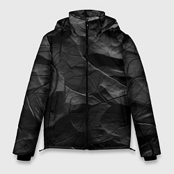 Куртка зимняя мужская Текстура темной скалы, цвет: 3D-красный