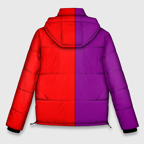 Мужская зимняя куртка Tottenham fc geometry / 3D-Красный – фото 2