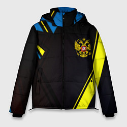 Мужская зимняя куртка Имперская Россия спорт геомтерия