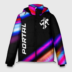 Мужская зимняя куртка Portal fast light neon stripes